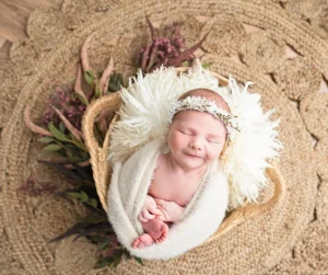 photography the angelic face newborn